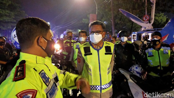 Patroli di Makassar (Ibnu/detikcom)