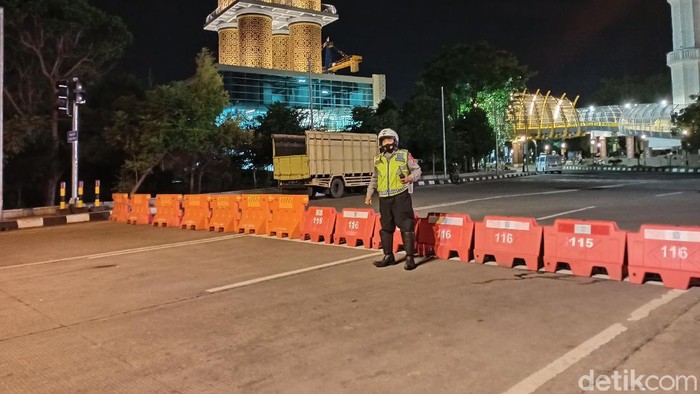 Penutupan jalan di Kabupaten Bandung