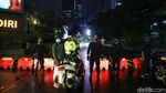 Perempatan Jalan Pamekasan-Imam Bonjol ke Thamrin Disekat