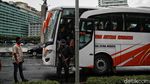 Persiapan Pengamanan Tahun Baru di Bundaran HI