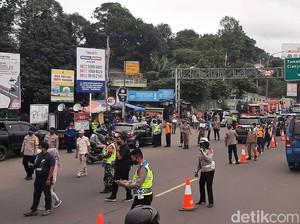 Operasi Yustisi di Puncak, 650 Kendaraan Tak Bawa Surat Antigen