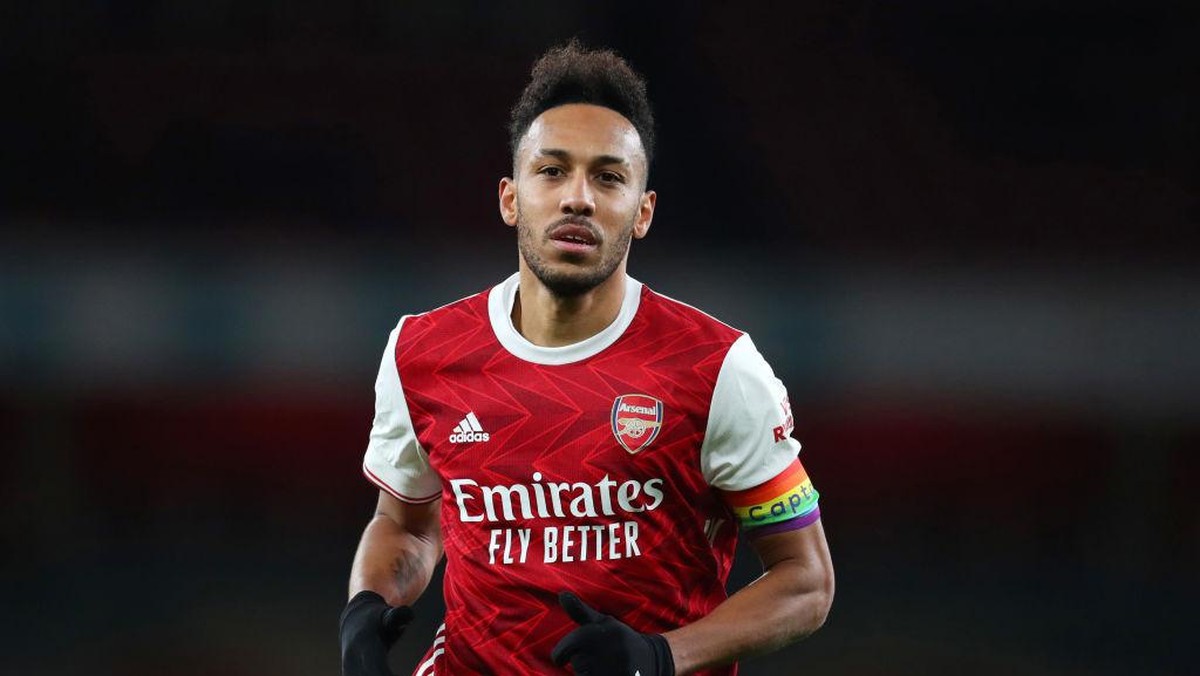 Pierre-Emerick Aubameyang melempem di musim ini. (Foto: Getty Images/Catherine Ivill)