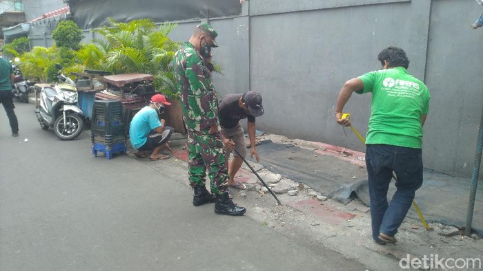 Pos keamanan akan dibangun di dekat eks markas FPI di Petamburan, Jakarta.