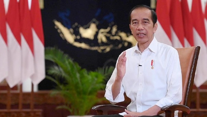 Presiden Jokowi menyampaikan harapannya untuk tahun 2021. Presiden Jokowi menyampaikan harapannya untuk tahun 2021.