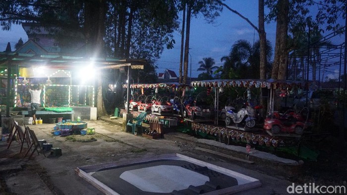 Taman Alun Putussibau, sepi di kala pandemi