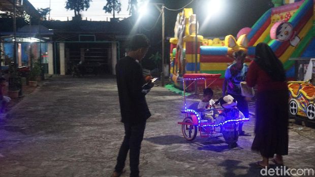 Taman Alun Putussibau, sepi di kala pandemi