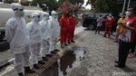 Yogyakarta Mandi Disinfektan Jelang Pergantian Tahun