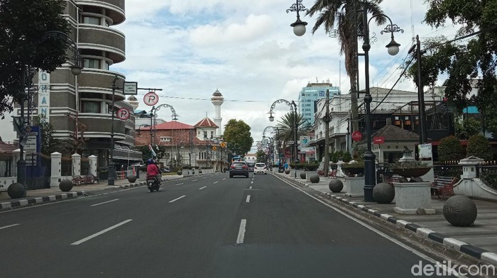Awal Tahun Baru di Bandung Sepi