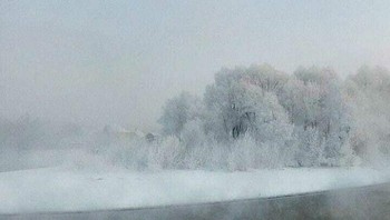 Suhu bulan Januari berada pada kisaran 6 ° C (45 ° F) di pantai tenggara Laut Hitam, tetapi keadaan di utara bisa menjadi sangat ekstrim.  Foto: Boredpanda