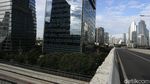 Jalan di Jakarta Lengang di Awal Tahun