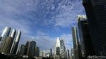 Langit Jakarta Membiru di Awal Tahun Baru