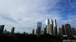 Langit Jakarta Membiru di Awal Tahun Baru