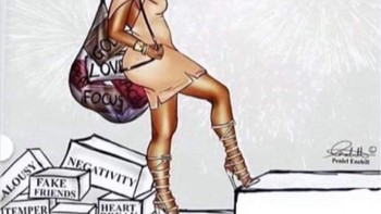 Berbagai nasihat inspiratif pun bergaung di linimasa, misalnya agar meninggalkan sifat negatif untuk melangkah di tahun 2021. Foto: Twitter