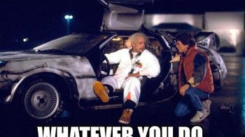 Bahkan Marty diperingatkan jangan sampai mendatangi tahun 2020. Foto: Twitter