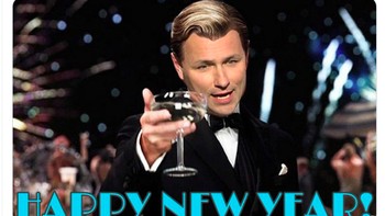 Banyak postingan seperti ini berseliweran, Happy New Year. Foto: Twitter