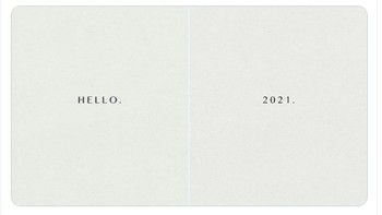 Hello 2021. Foto: Twitter