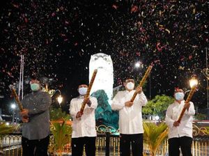 Madiun Punya Tiruan Patung Merlion
