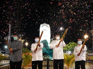 Madiun Punya Tiruan Patung Merlion