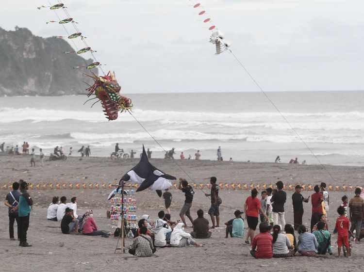 Pantai di Yogyakarta Jadi Sasaran Wisatawan Saat Libur Tahun Baru