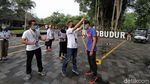 Foto: Taman Wisata Candi Borobudur Apresiasi Wisatawan Perdana di 2021