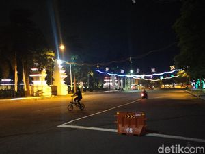 Malam Tahun Baru 2021 Sungguh Sepi, Banyuwangi Bagai Kota Mati