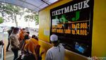 Foto: Serunya Libur Tahun Baru di Mini Zoo Kuningan
