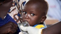 Sebanyak 10,4 juta anak-anak menderita malnutrisi akut di beberapa negara konflik seperti, Republik Kongo, Nigeria, Sudan dan Yaman.