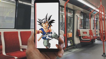 Goku di MRT. Foto: Francois Dourlen