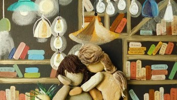 Ia percaya bahwa karya seni yang diselesaikan tidak hanya miliknya tetapi merupakan ciptaan timbal balik antara seniman dan penerima. “Kedua hal ini bersama-sama adalah seni kerikil,” jelas Szilajka. Foto: Dok. Szilajka Erzsebet