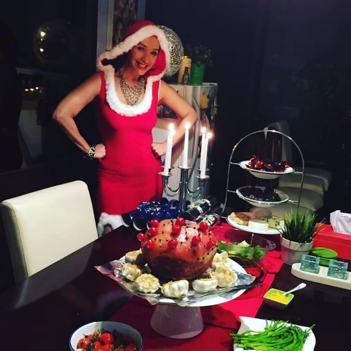 Kiki Fatmala rayakan Natal Kiki Fatmala rayakan Natal