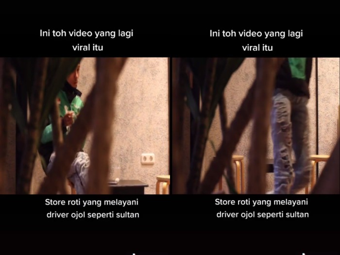 Pelayan kafe bailk ke driver ojol Pelayan Kafe Perlakukan Driver Ojol Seperti Sultan Ini Tuai Pujian