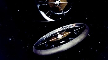 Model koloni luar angkasa Torus. Foto: NASA Ames Research Center