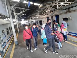 PPKM Darurat, Penumpang KA Lokal di Bandung Raya Menurun