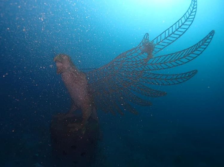 Patung Garuda Ditenggelamkan di Laut Bali, Restorasi Terumbu Karang
