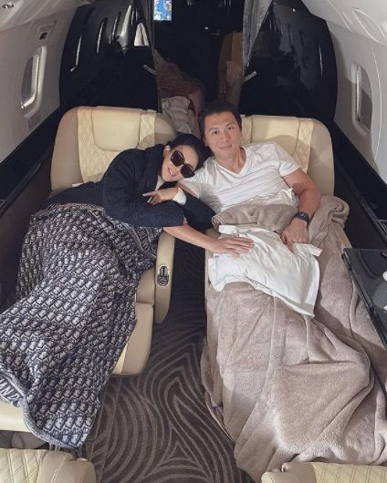 Momen Syahrini Dimajakan Makanan Mewah oleh Reino Barack