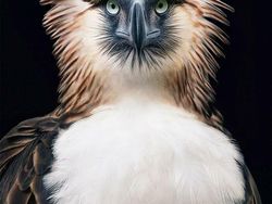 Potret Close Up Burung Langka yang Memukau