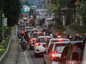 Hari Terakhir Libur Nataru, Jalur Ciwidey-Soreang Sempat Macet