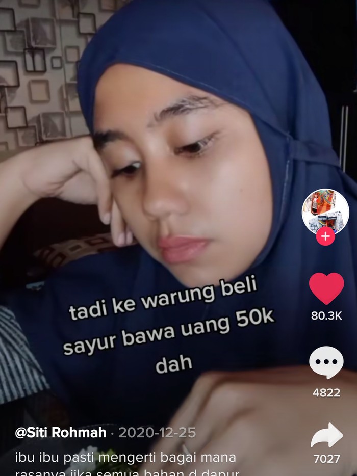 Ke Pasar Belanja Sayur Rp 15 Ribu, Ibu Ini Bingung Uangnya Rp 50 Ribu Ludes