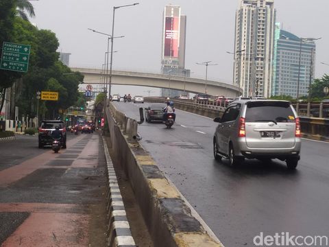 Lokasi kecelakaan (Luqman/detikcom)