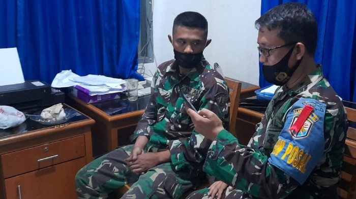 Tentara gadungan di Sukabumi ditangkap.