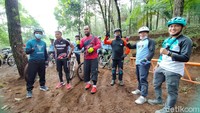 Trek ini menjadi yang pertama di TNGC. (Bima Bagaskara/detikcom)