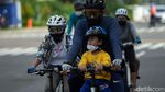Warga Jakarta Ramai-ramai Bersepeda di Minggu Pertama 2021