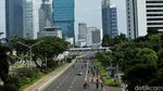 Warga Jakarta Ramai-ramai Bersepeda di Minggu Pertama 2021