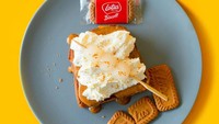Minuman buah dan cheese tea jadi andalan di Ban Ban. Tapi selain itu, Ban Ban juga punya dessert enak yang layak dicicipi. Penggemar Lotus Biscoff bisa coba Biscoff Shiro Dango Pan yang dibuat dari roti brioche sebagai bahan utamanya. Foto: banban.tea