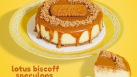 Kejoe Bar menawarkan cheese cake gaya New York yang super creamy, tapi tak bikin eneg. Pilihan rasanya ada dark cherry, peach cinnamon crumble, dan yang kekinian berupa Lotus Biscoff Speculoos. Foto: kejoe.bar