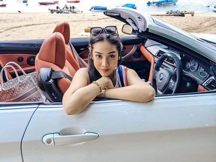 Anya Geraldine Liburan di Bali