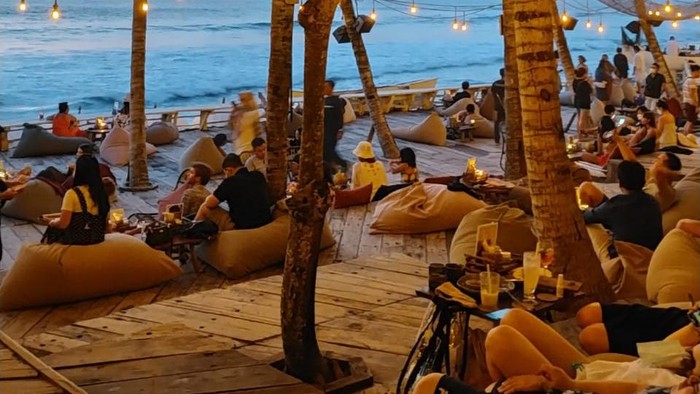 Bali saat libur akhir tahun 2020.