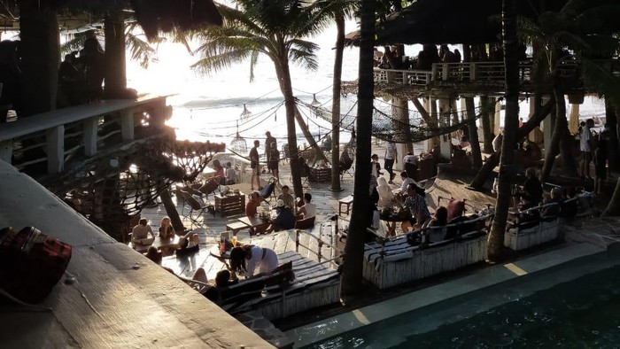 Bali saat libur akhir tahun 2020.
