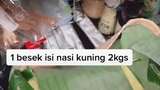 Bawa Banyak Nasi Saat Naik Pesawat, Netizen : Mirip Emak Gue!