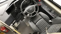 Sementara untuk pengereman dan suspensi menggunakan besutan WABCO yang memungkinkan saat dilakukan pengereman tidak akan terjadi hentakan. Sedangkan power steering-nya menggunakan merek Bosch. Foto: Higer Maju Indonesia (HMI)